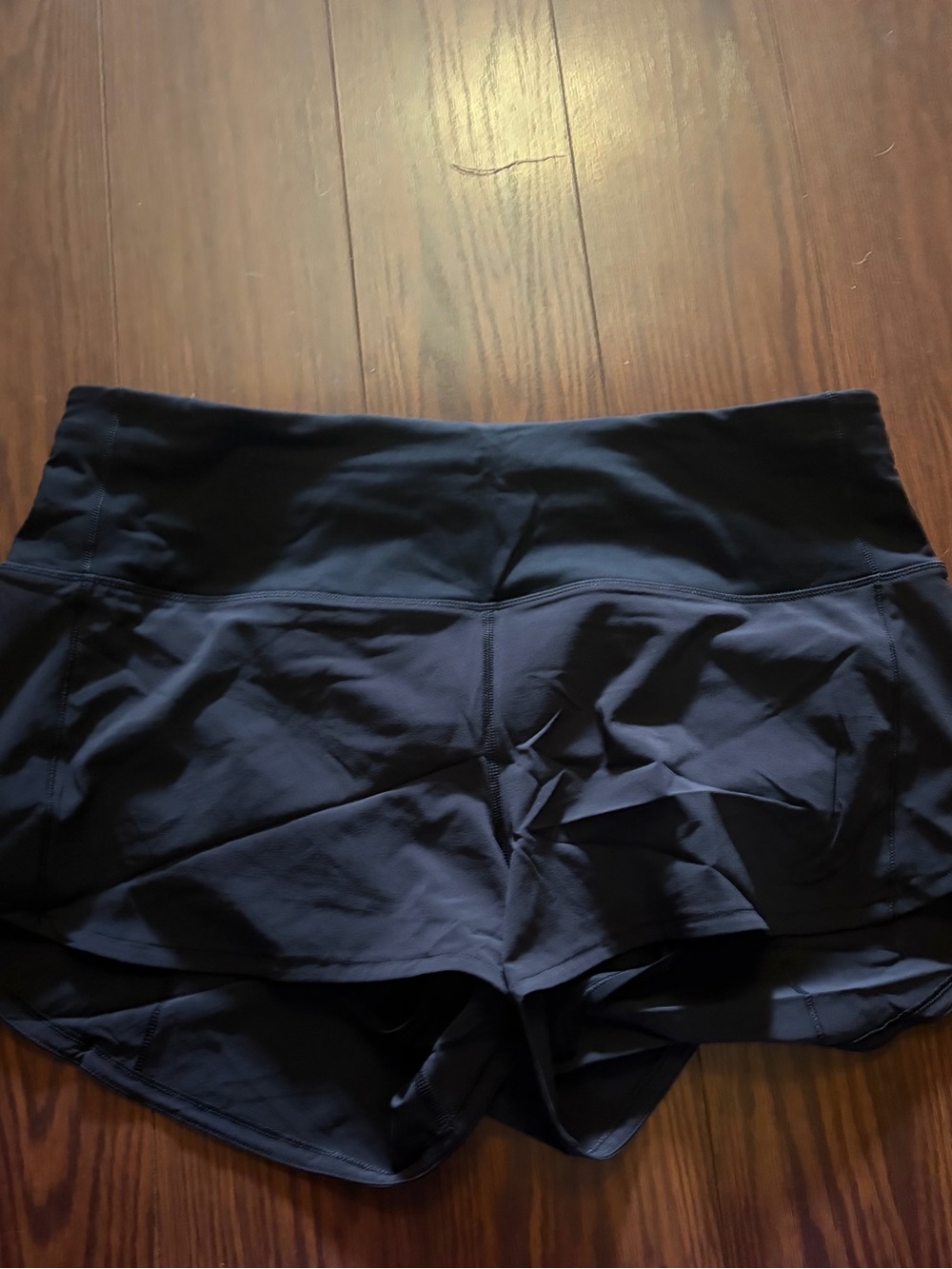 Women's Lululemon High-rise speed up 2.5 black Active Shorts